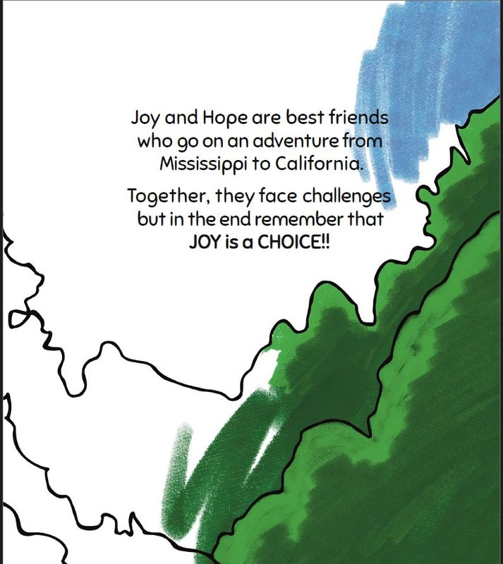 Adventures with Joy and Hope COLORING BOOK