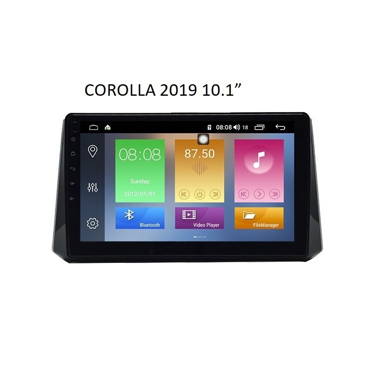 Corolla 2019 

Screen Size: 10.1 INCH