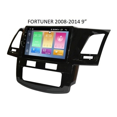 Fortuner/HILUX 2008-2014
Screen Size: 9 INCH