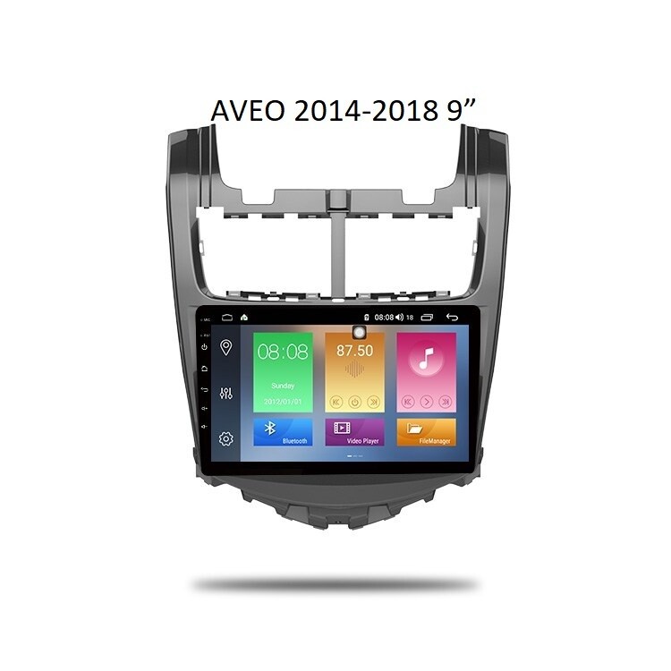 Aveo 2014-2018
Screen Size: 9 INCH