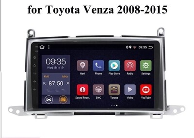 Toyota Venza 2008-2016
Screen Size: 9&quot;