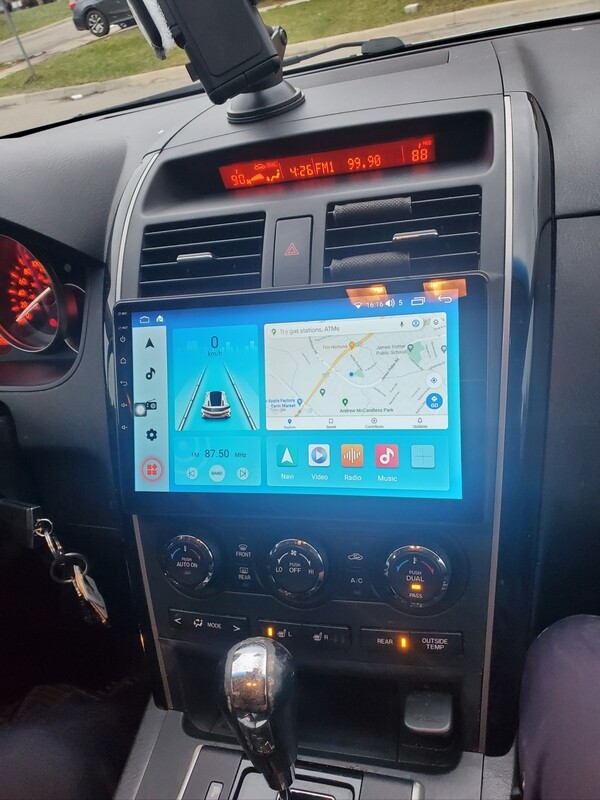 2015 Mazda CX-9 with Android Auto and Apple CarPlay.  Screen Size:10 inch