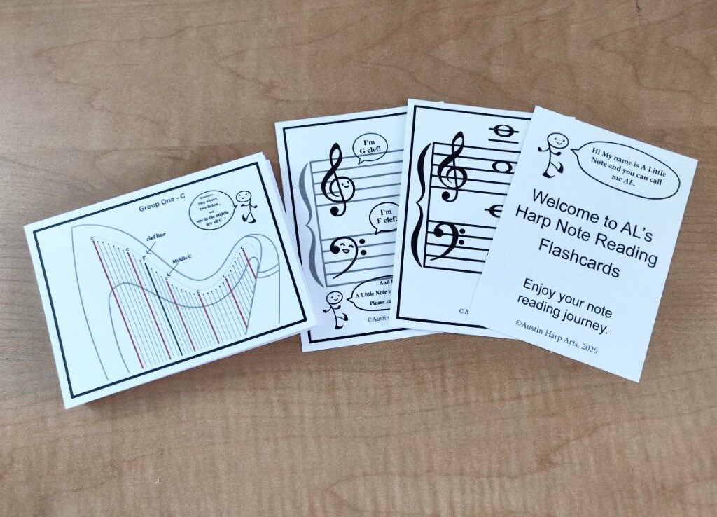 Harp Flash Cards