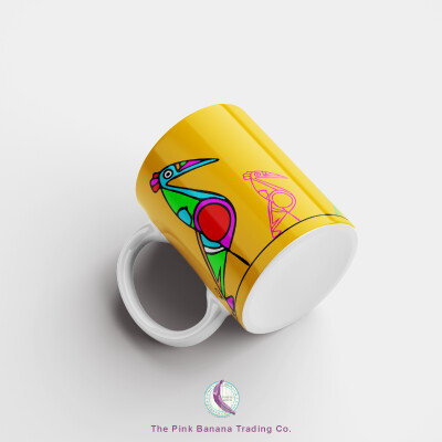 Pelícano Taíno Petroglyphs Mug