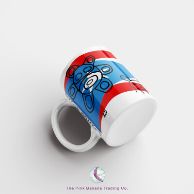 Taza Puerto Rican Flag - Taino petroglyphs Mug