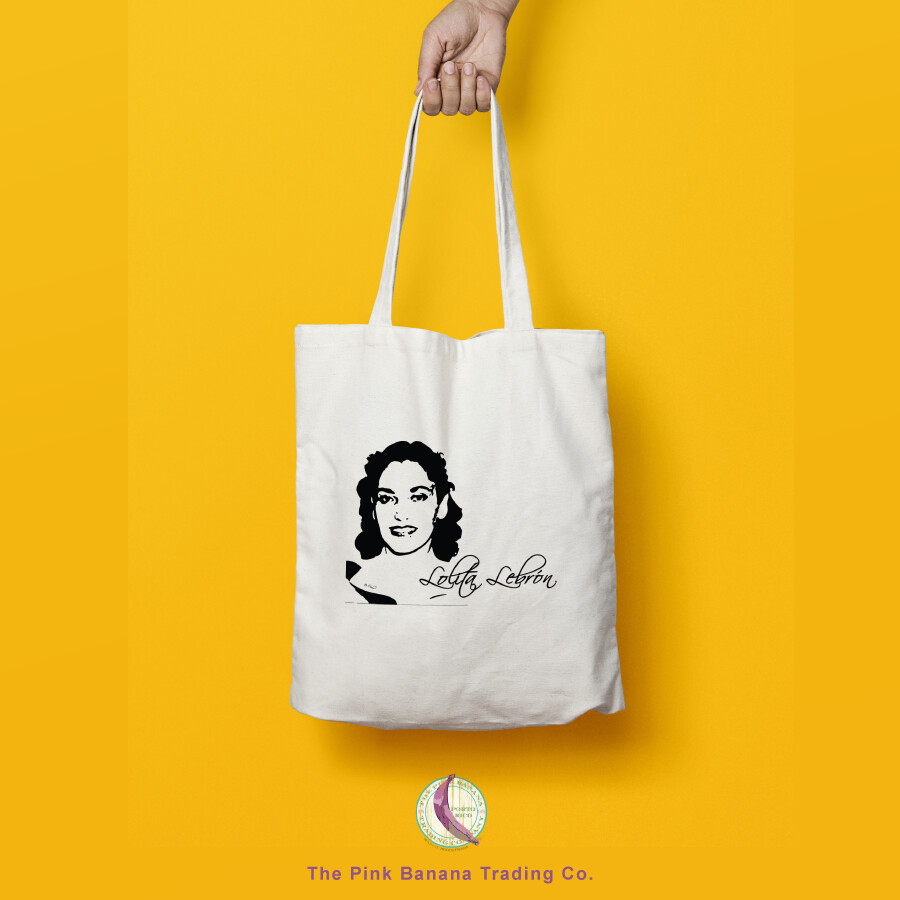 Bolso de Canvas | tote bag of Lolita Lebron