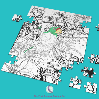 Coloring Puzzle | Rompecabezas para colorear