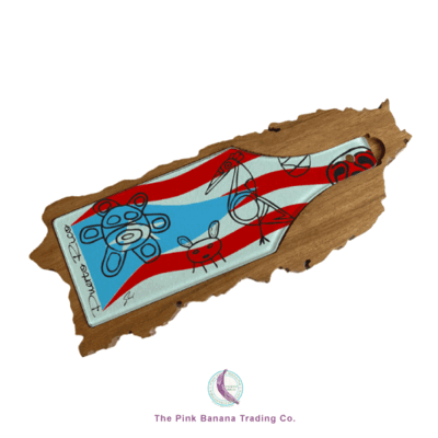 Vino y quesos Wine and Cheese Kit with local wood