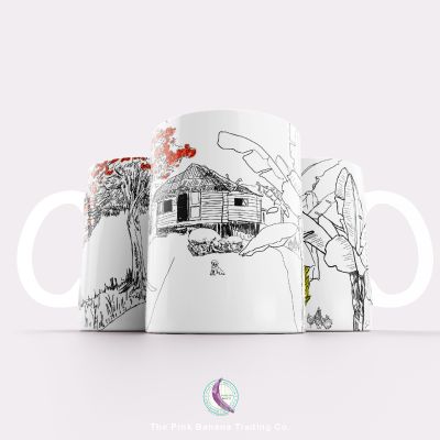 Jíbaro Estampas de Borinquen Mug