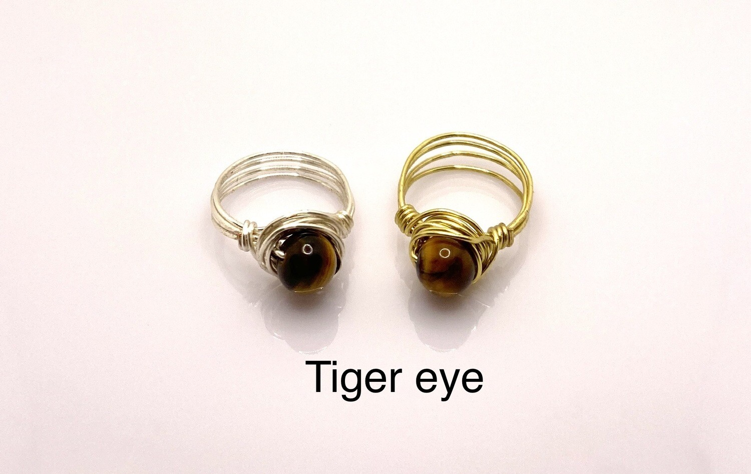 Tiger eye ring