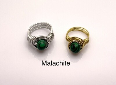 Malachite Ring