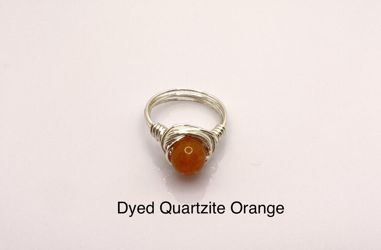 Quartzite Orange ring