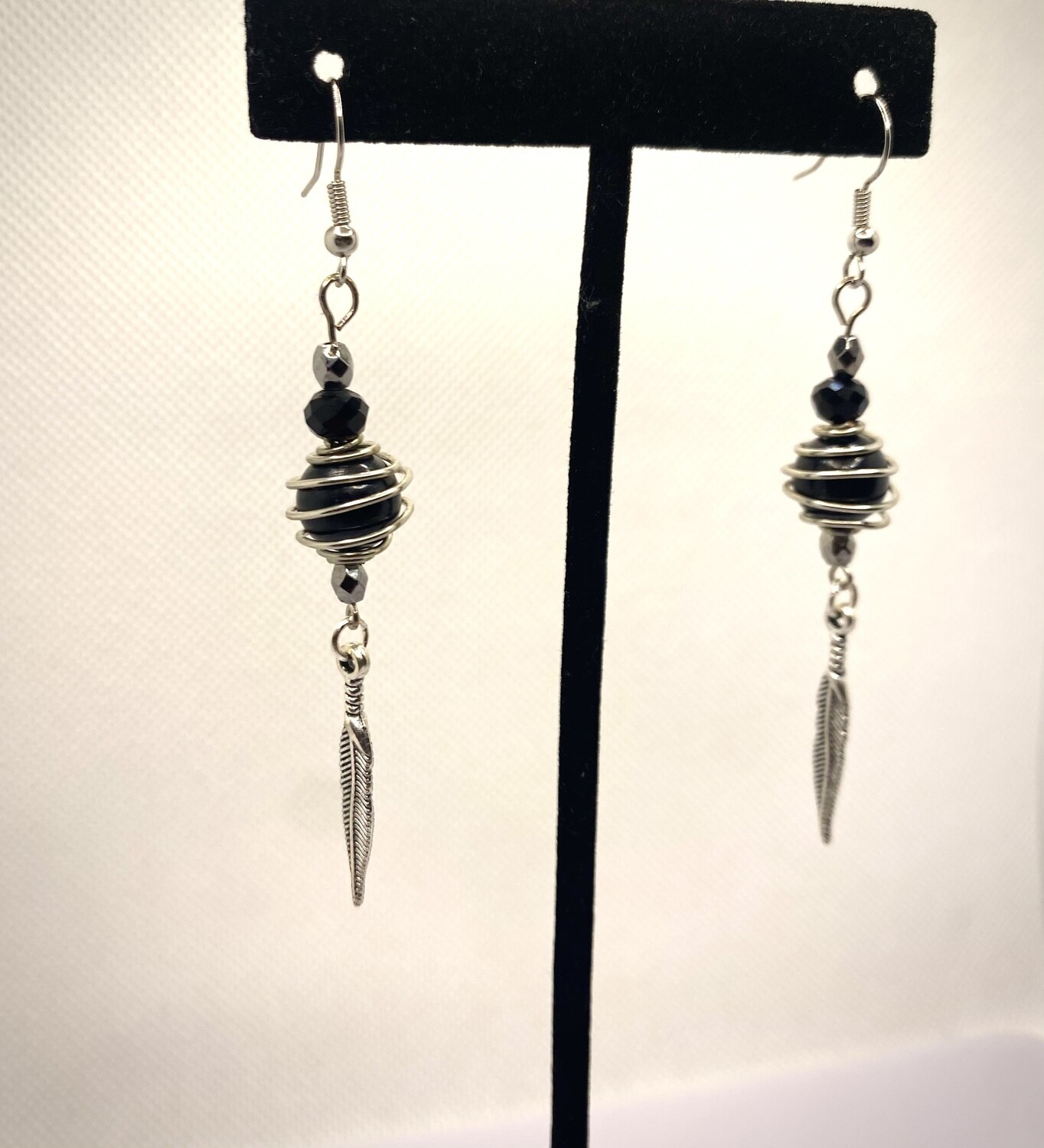 Black Native earrings