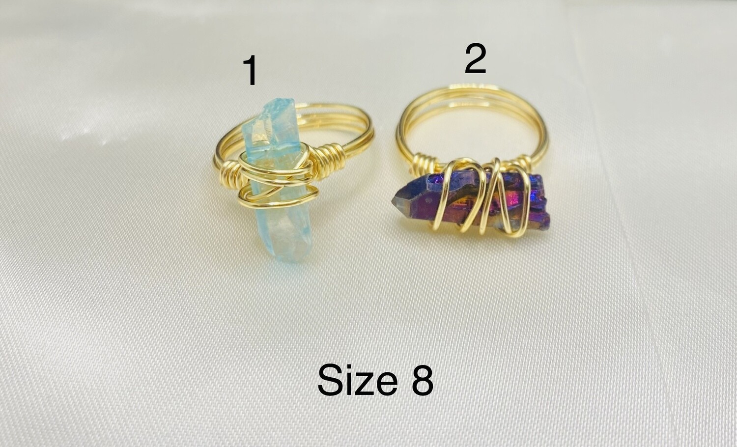 Crystal rings