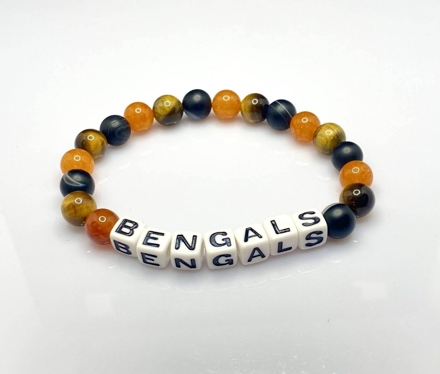 Bengals Tiger Eye Bracelet