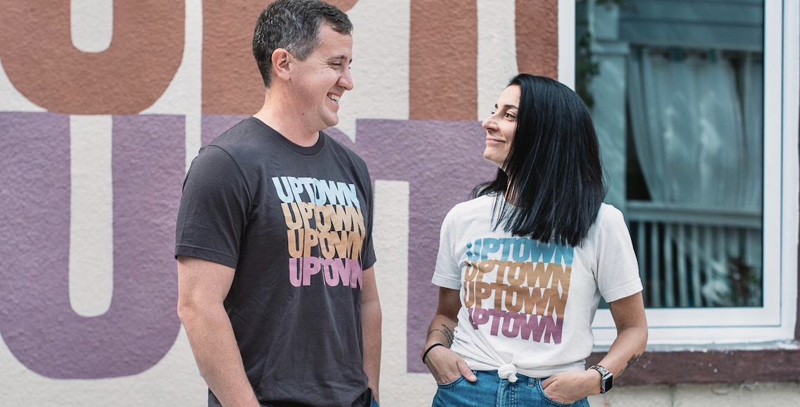 UPTOWN Shirt featuring Chad Mize Design - UNISEX Fit