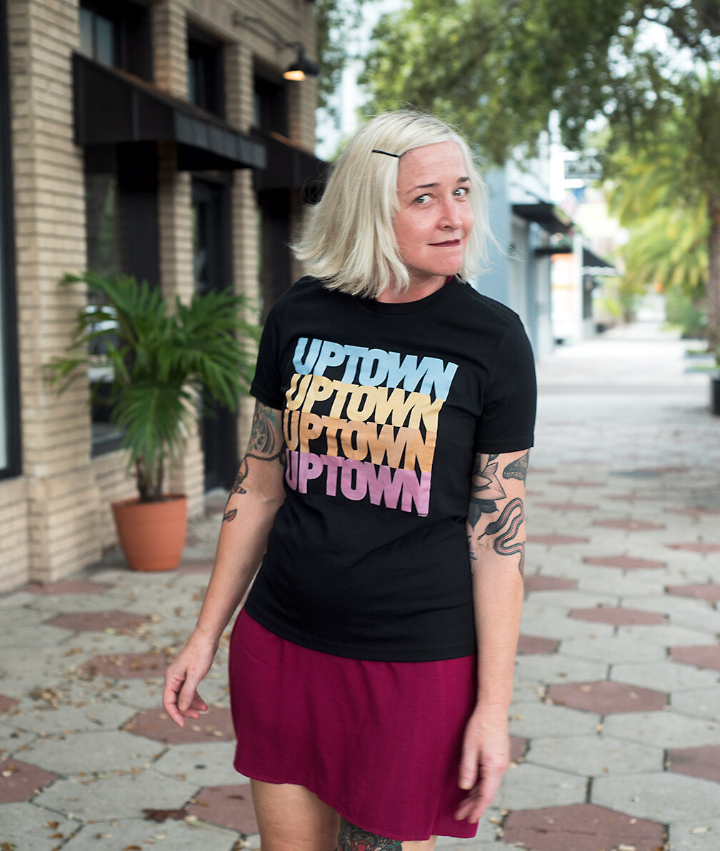 UPTOWN Shirt featuring Chad Mize Design - WOMEN'S Fit