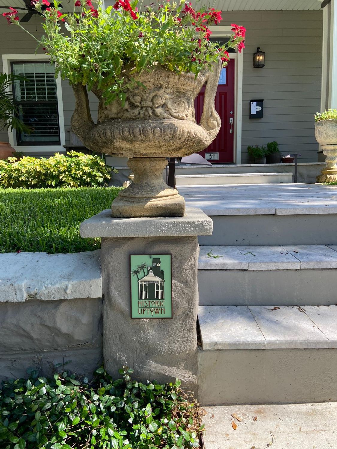 Historic Uptown Plaque