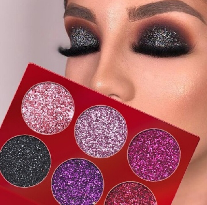 Diamond shine eyeshadow palette