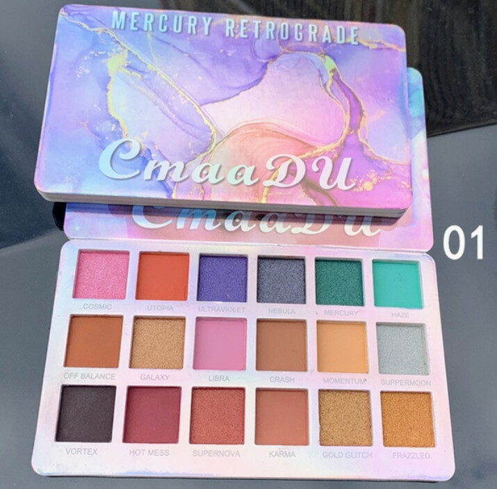 Mercury retrograde palette