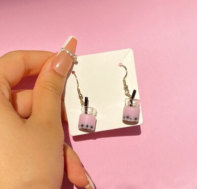 Bubble Tea Earrings