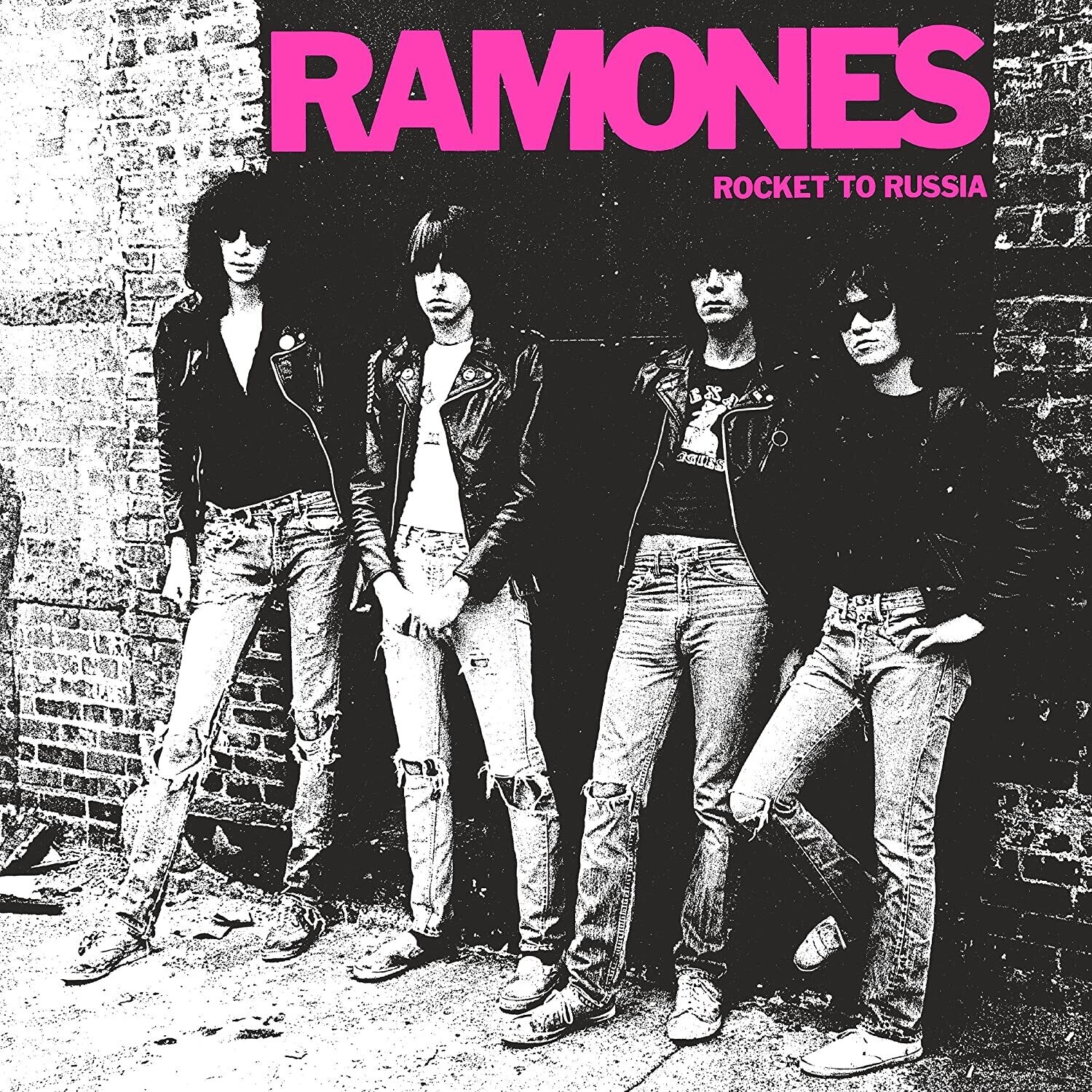 Ramones - Rocket to Russia LP (clear vinyl)