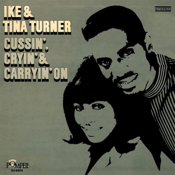 Ike and Tina Turner - Cussin' Cryin' and Carryin' On LP (pink vinyl) 