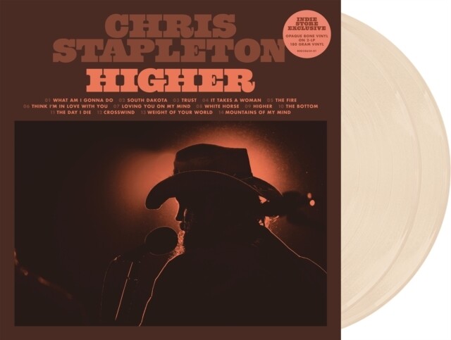 Chris Stapleton - Higher LP (bone color vinyl) 