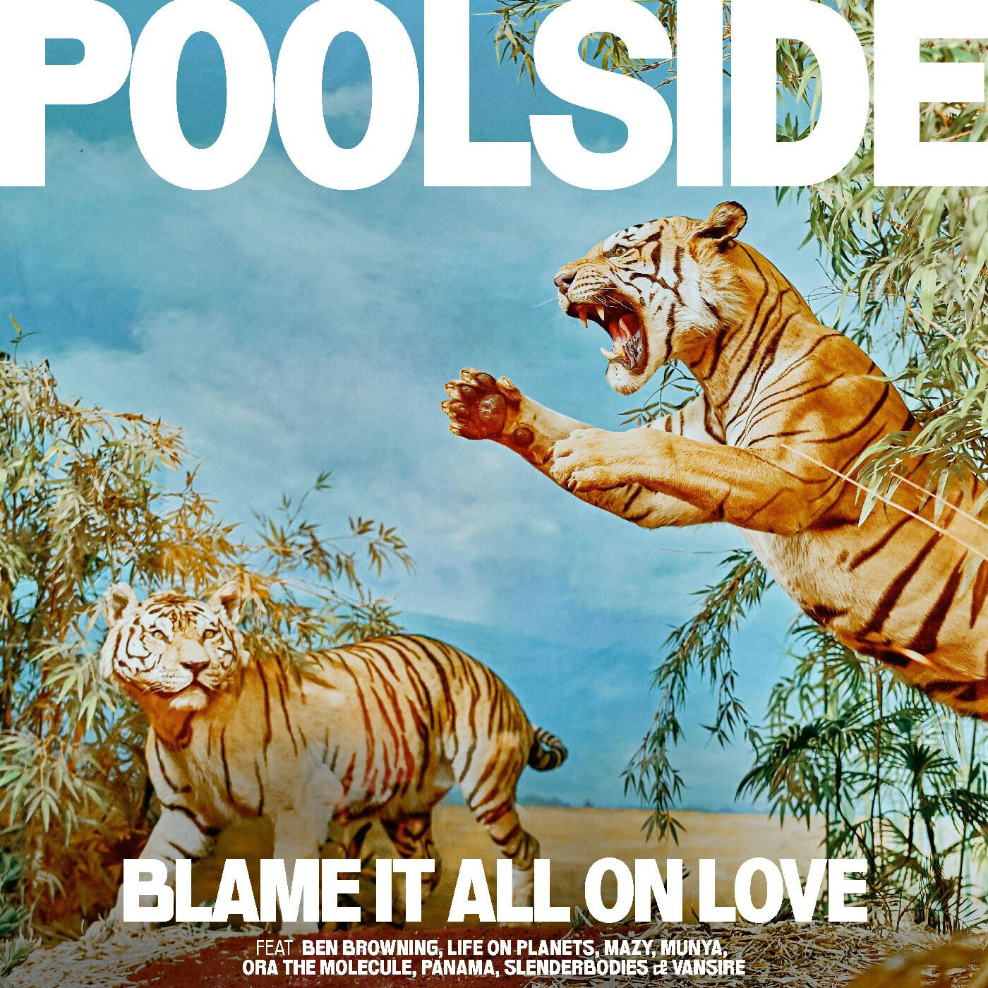Poolside - Blame It All on Love LP (yellow vinyl) 