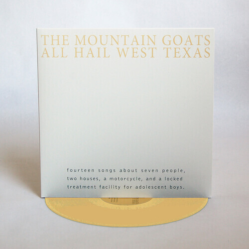 The Mountain Goats - All Hail West Texas LP (yellow vinyl) 