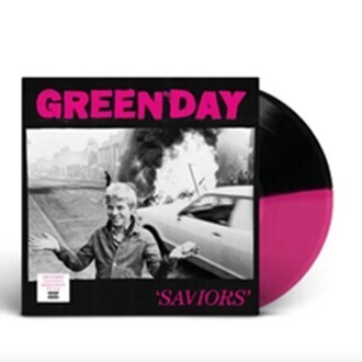 Green Day - Saviors LP (pink/black vinyl) 