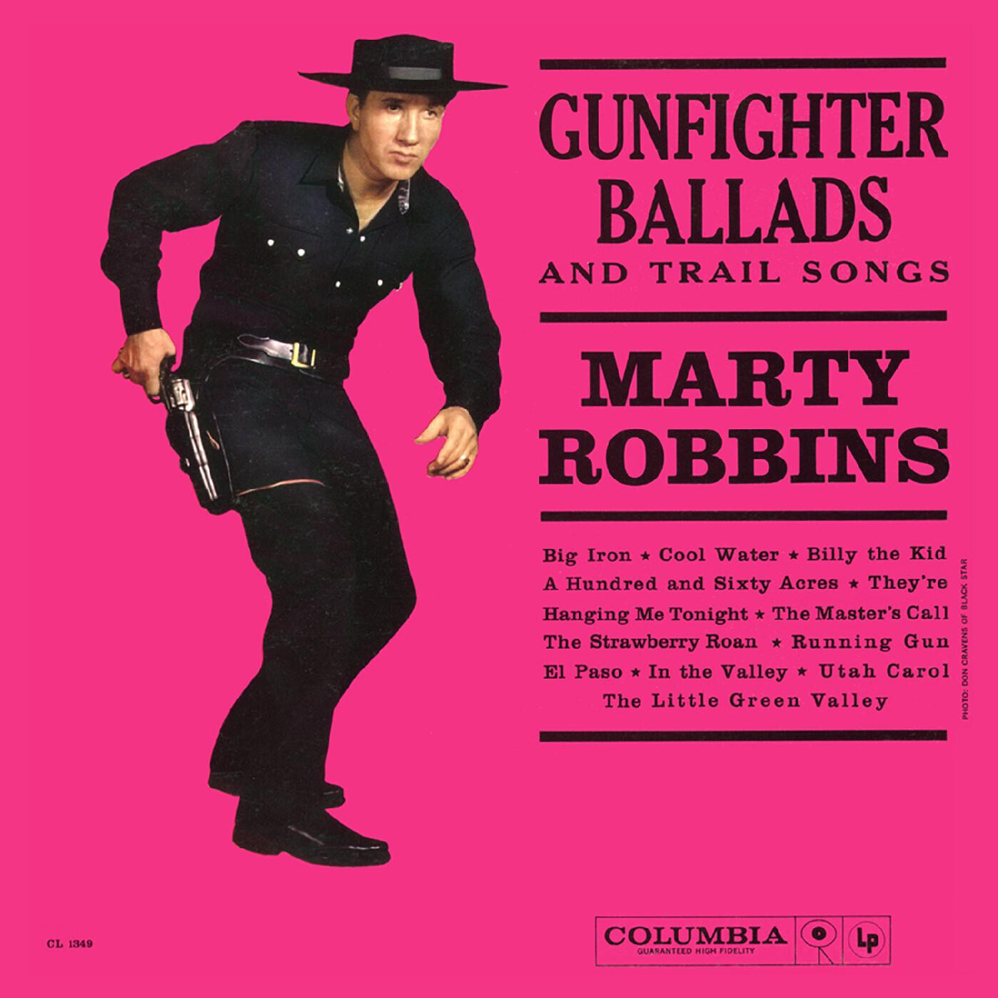 Marty Robbins - Gunfighter Ballads and Trail Songs LP (clear w/ smoke vinyl) 