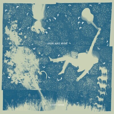 Iron and Wine - Light Verse LP (clear/blue swirl vinyl) 