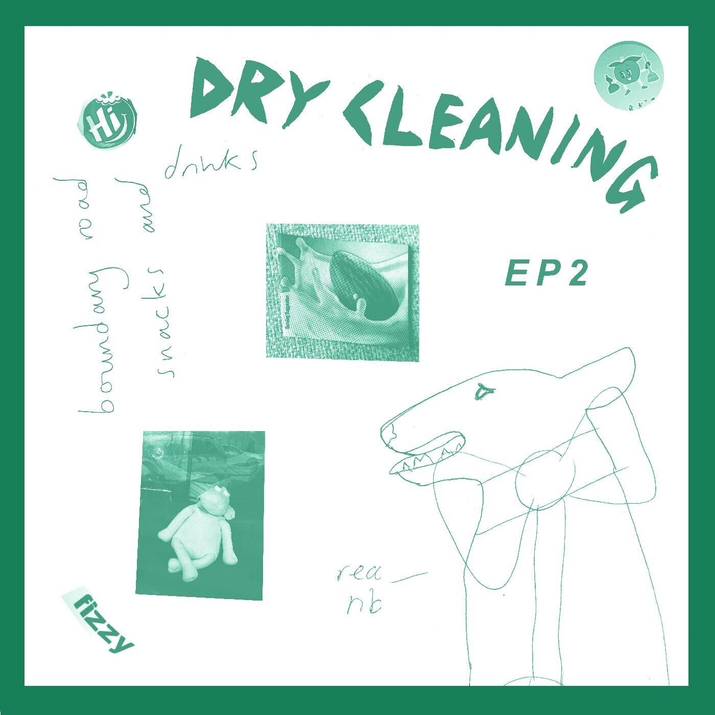 Dry Cleaning - Boundary Road Snacks &amp; Sweet Princess LP (blue vinyl) 