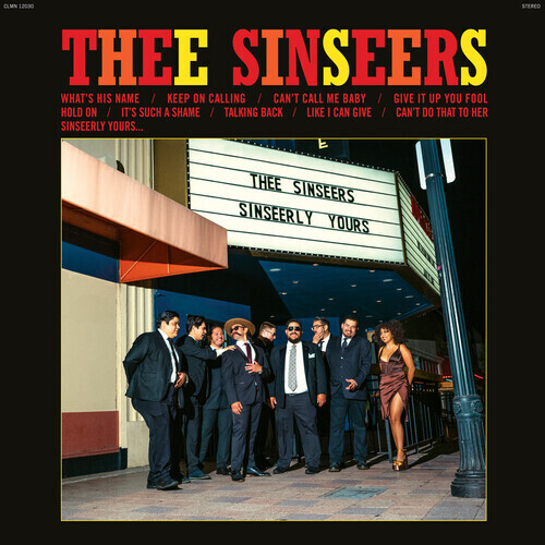 Thee Sinners - Sinseerly Yours LP (Turquoise Vinyl)