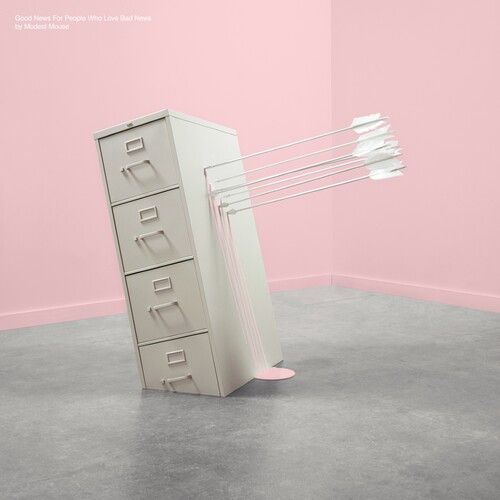 Modest Mouse - Good News for People Who Love Bad News LP (20th Anniv pink/green vinyl) 