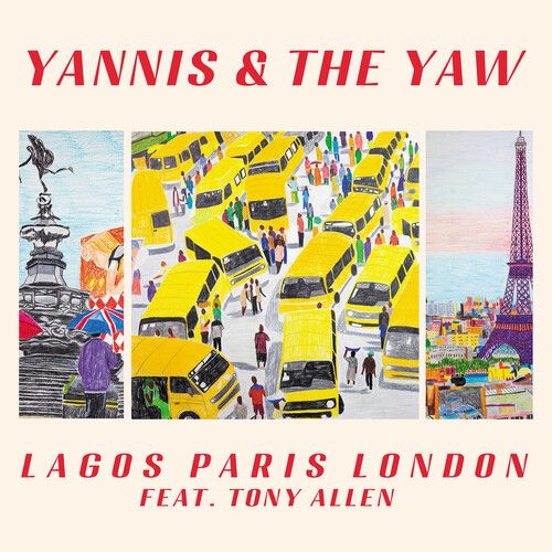 Yannis &amp; The Yaw - Lagos Paris London LP (red vinyl)
