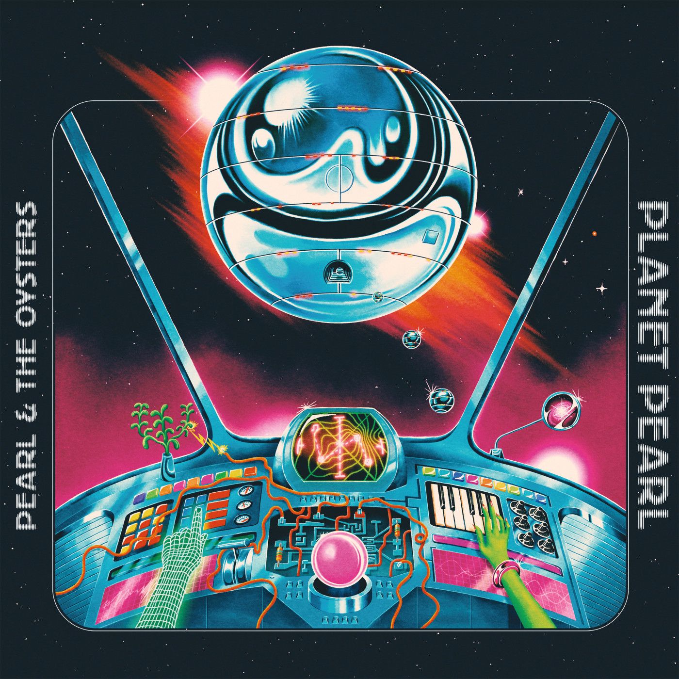 Pearl and the Oysters - Planet Pearl LP (space swirl vinyl) 