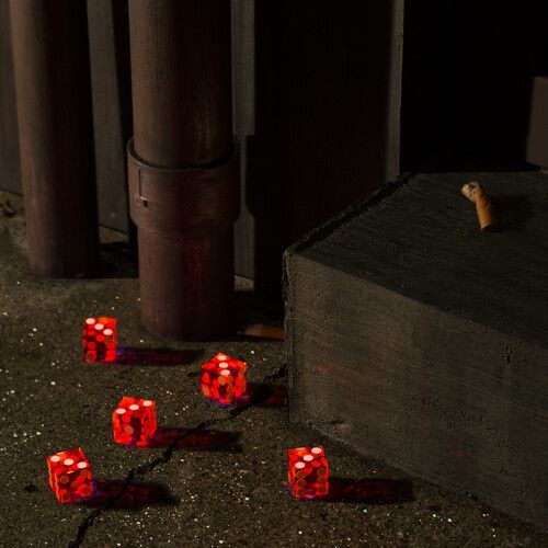 Bright Eyes - Five Dice, All Threes LP (Red &amp; Orange Splatter)