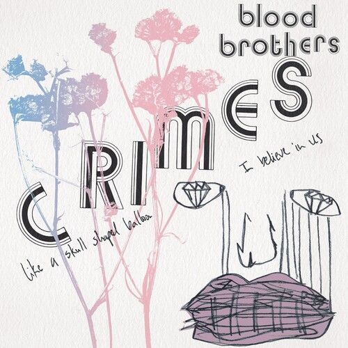 The Blood Brothers - Crimes LP (deluxe edition - pink/blue vinyl) 