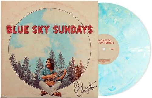JD Clayton - Blue Sky Sundays LP (blue vinyl) 