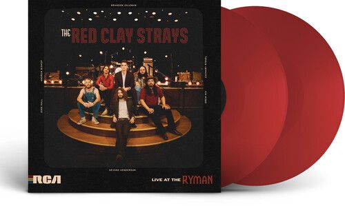 Red Clay Strays - Live at the Ryman LP (candy red vinyl) 