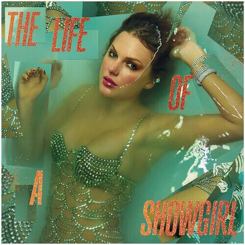 Taylor Swift - The Life of a Showgirl LP (orange glitter vinyl) 