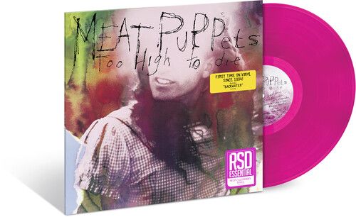 Meat Puppets - Too High to Die LP (neon jazzberry vinyl) 