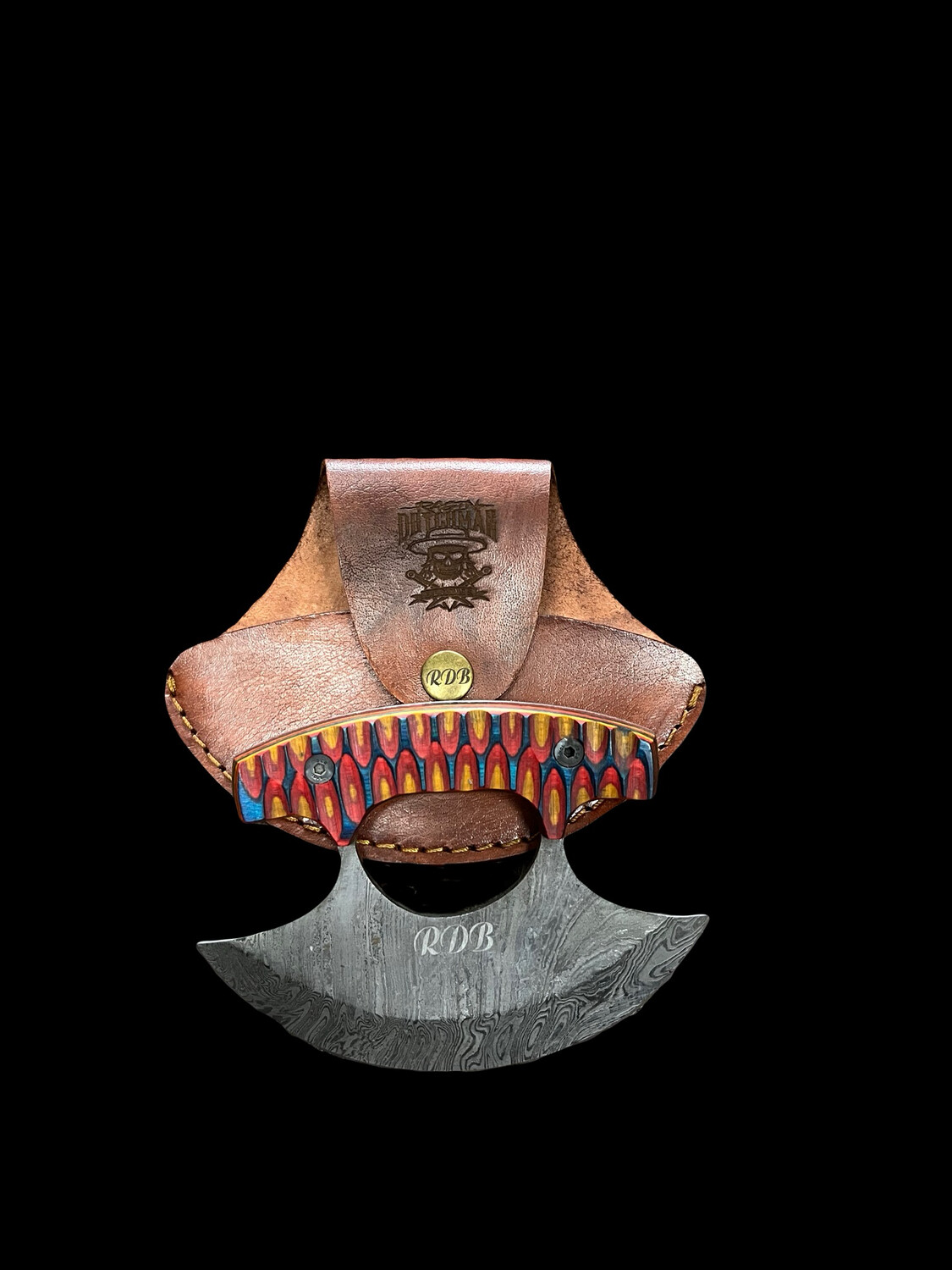 Alaskan Ulu D2 Steel Knife