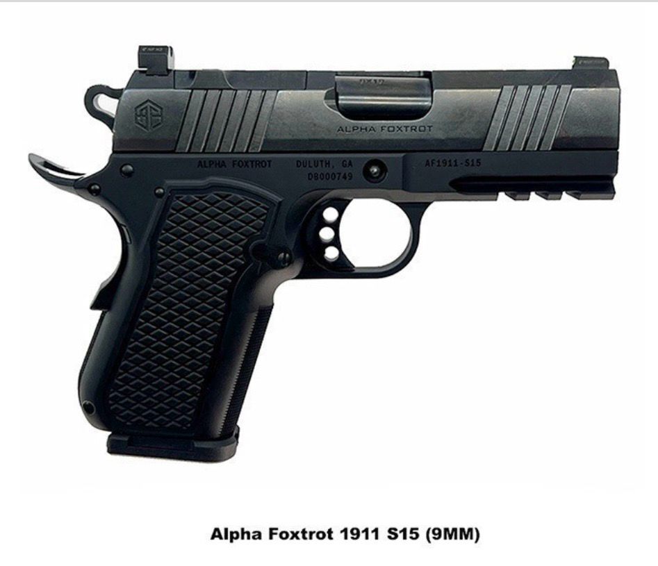 Alpha Foxtrot S15 Bob Standard Bull Barrel Optic Cut