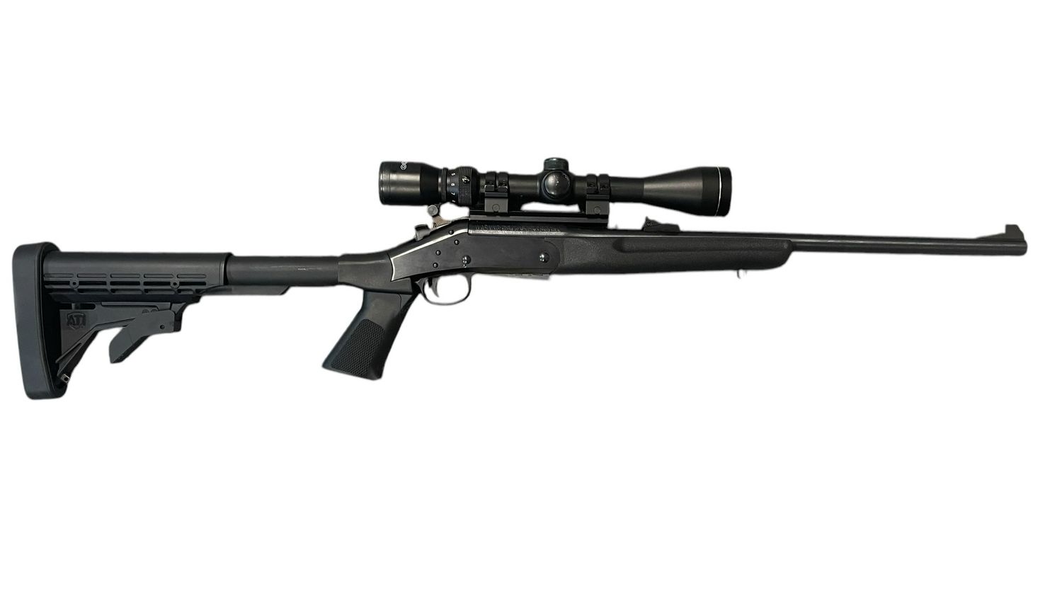 H&amp;R Handi Rifle With Tasco Scope. 243