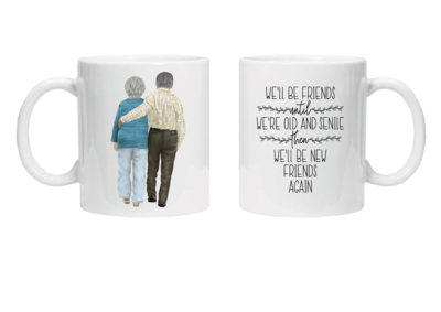 Old Friends Mug - Couple Old Friends Mug - Couple