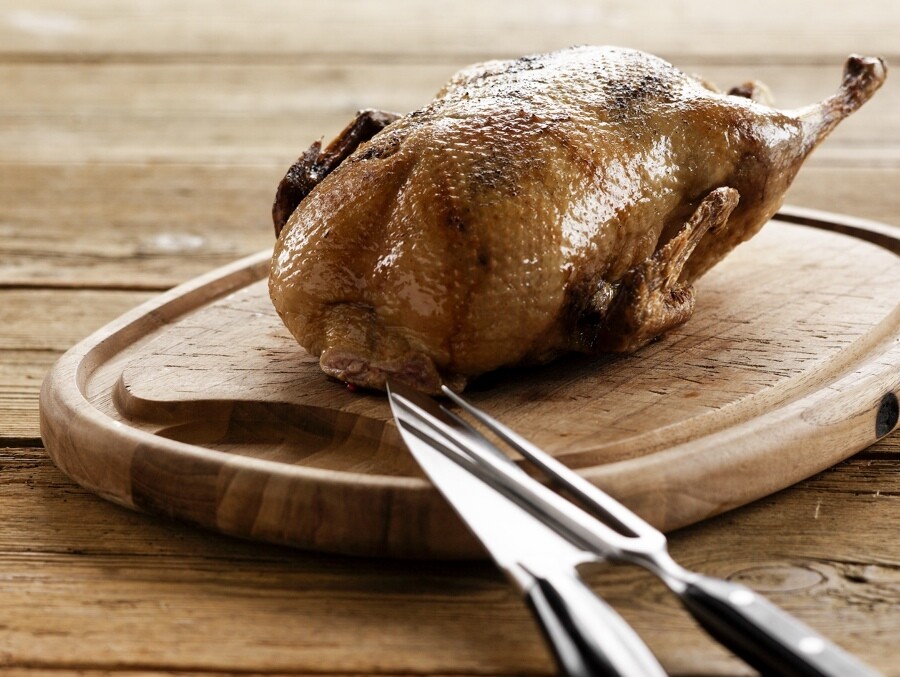 * * * UDSOLGT * * * Andesteg til Juleaften, afhentning 23. december