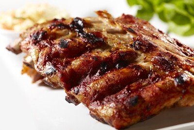 BBQ Grillede spareribs